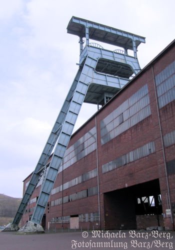Zentralförderschacht VII, Bergwerk Ewald